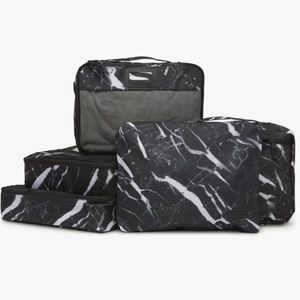 Midnight Marble Calpack Packing Cubes 5-Piece Set